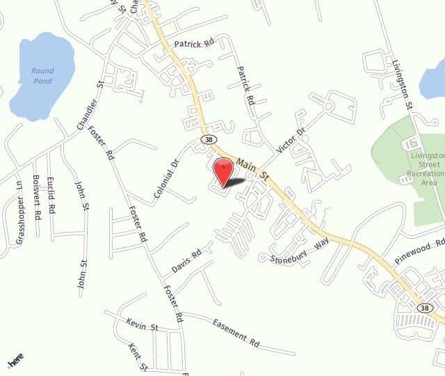Location Map: 1501 Main Street Tewksbury, MA 01876